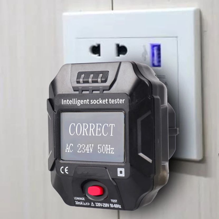 Power Tools Uk Review - TOOLTOP ET89 probador de enchufe inteligente