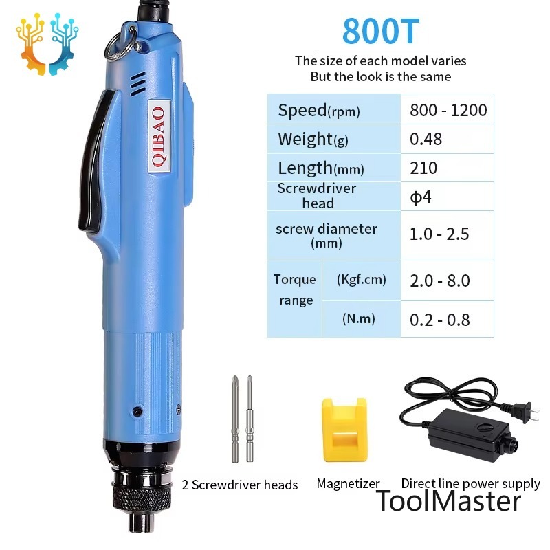 Power Tools Drill - 【2026】Atornillador Eléctrico Automático 800T, Taladro Manual,