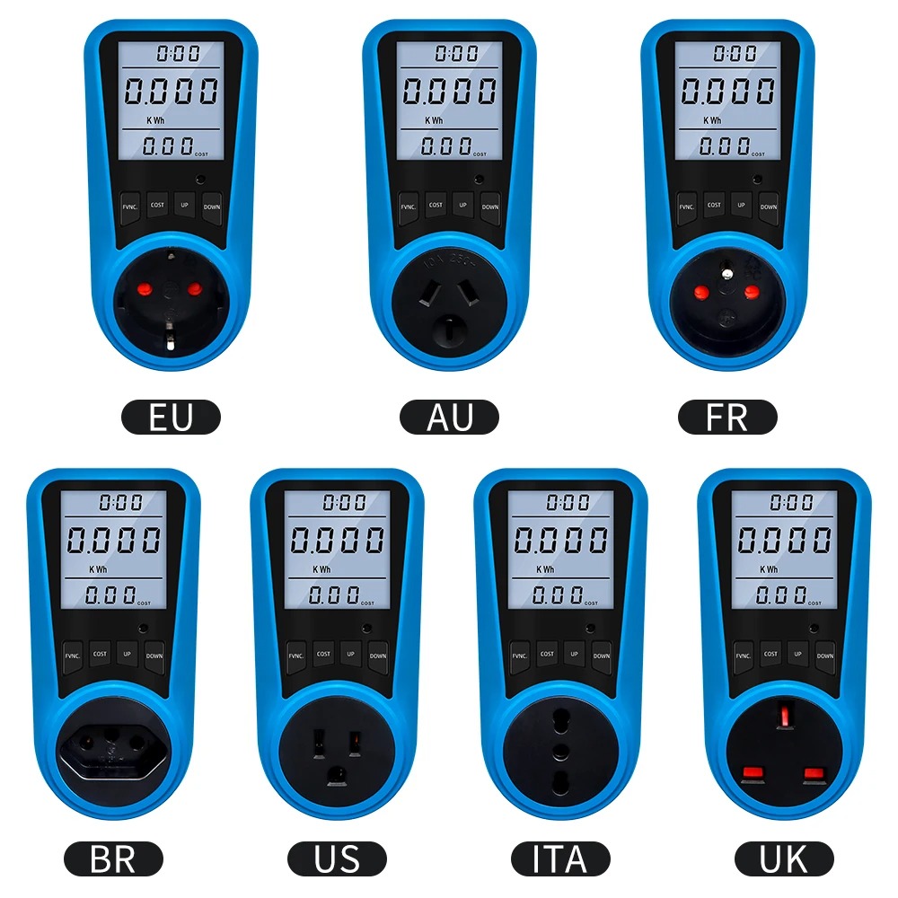 Power Tools Uk Review - Medidor de corriente Digital AC 230V