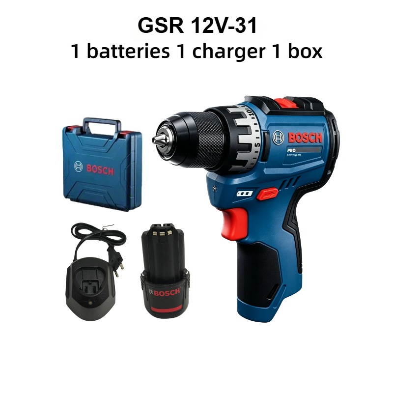 Power Tools Cordless - Taladro Inalámbrico Bosch Professional GSR 12V-31,