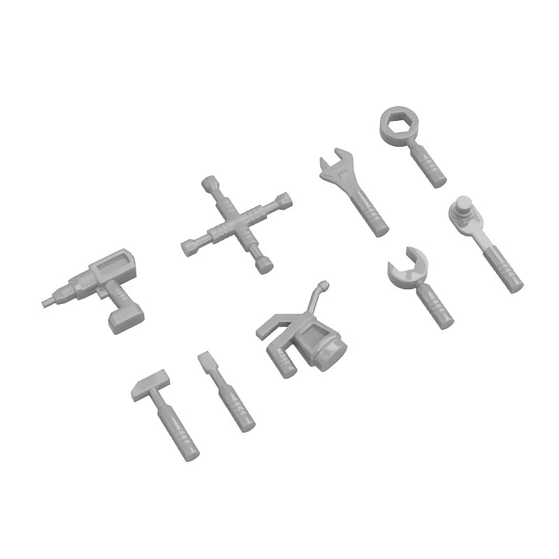Power Tools Lego - Un juego de 9 bloques de