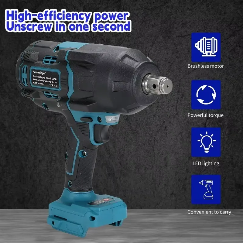Heimerdinger 1600N Llave de im - Power Tools Cordless reseña y precio