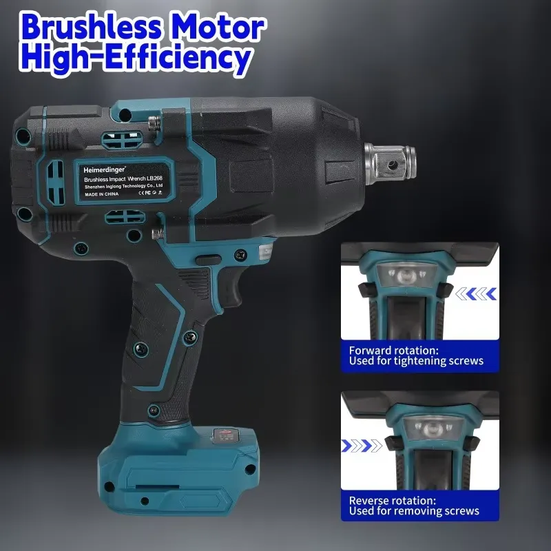 Heimerdinger 1600N Llave de im - Power Tools Cordless reseña y precio
