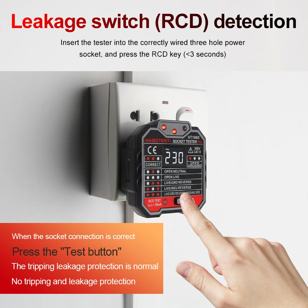 Comprobador de Enchufes, Detec - Power Tools Uk Review reseña y precio