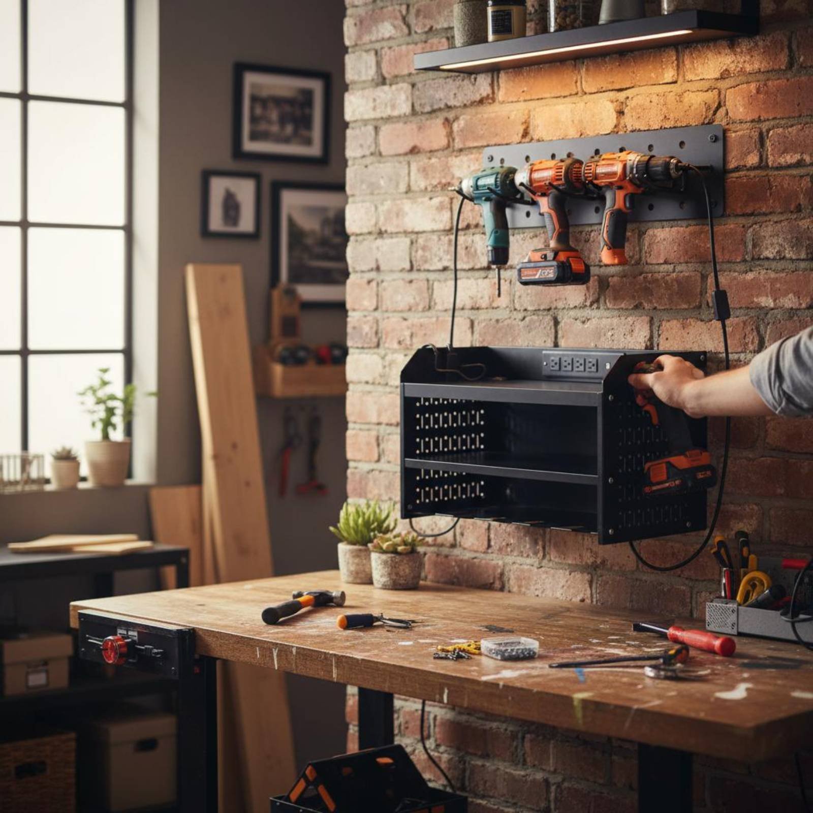 Organizador de Taladros Eléctr - Power Tools Organizer Diy reseña y precio