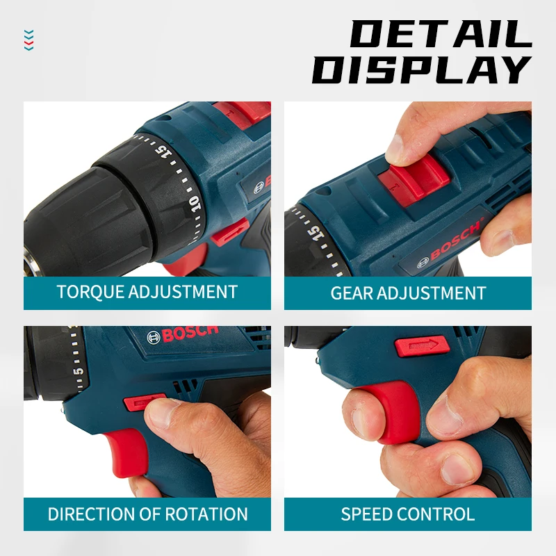 Taladro eléctrico profesional  - Power Tools Cordless reseña y precio