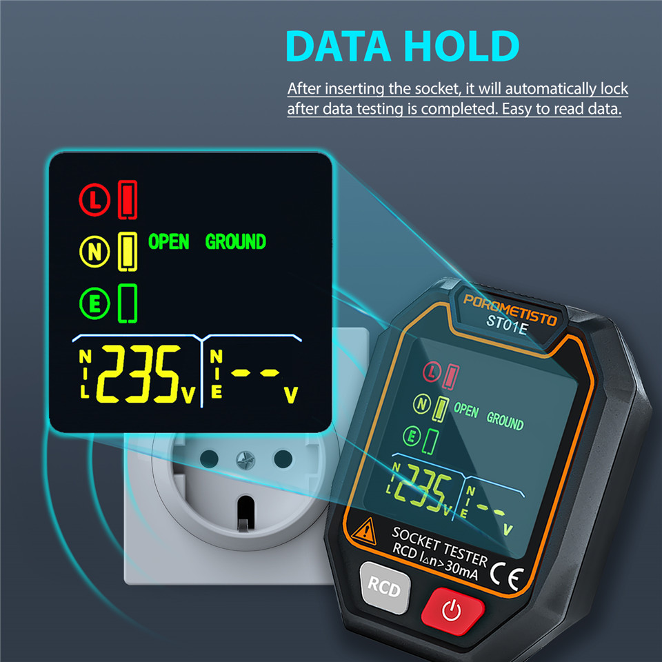 Probador de enchufe Digital PO - Power Tools Uk Review reseña y precio