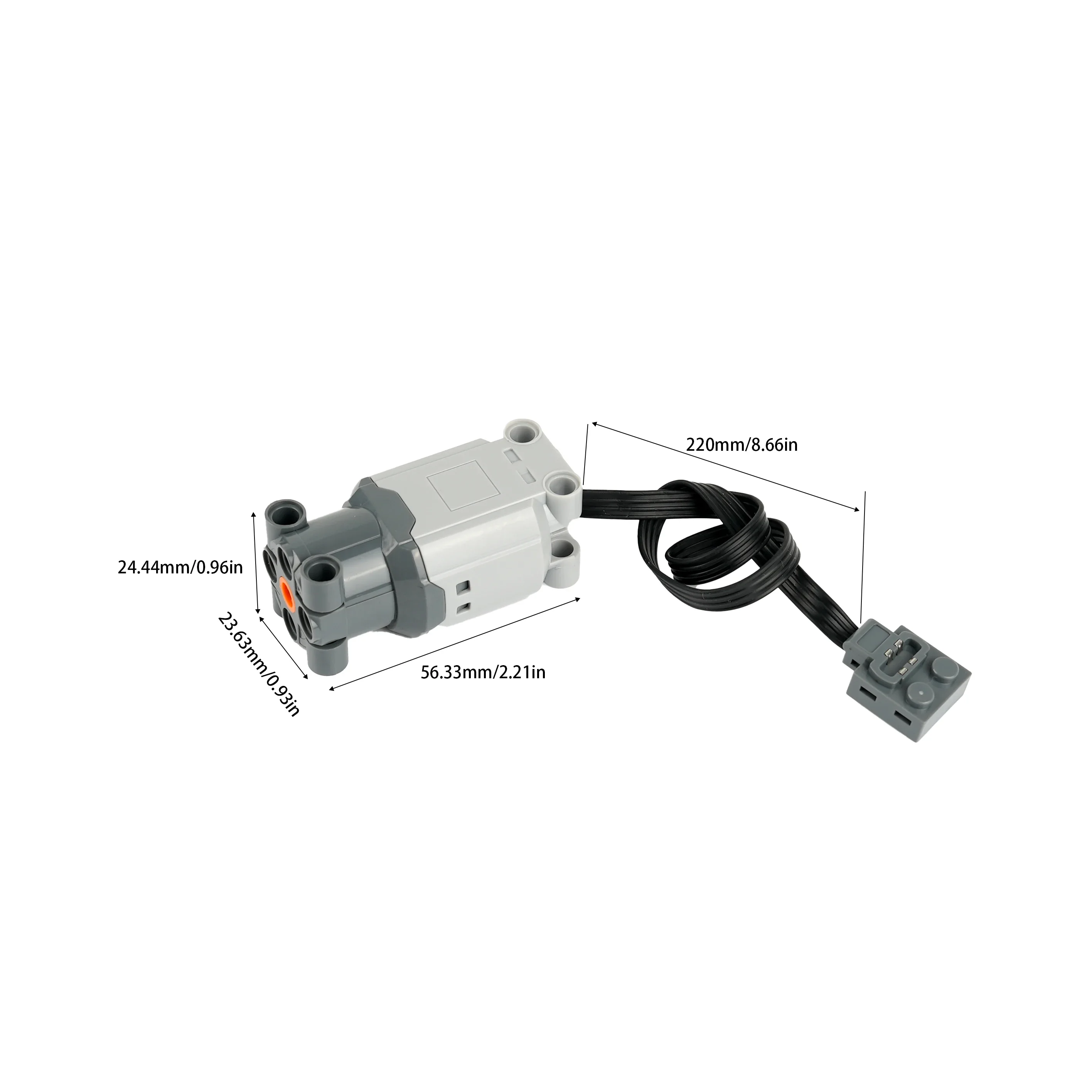 Servomotor L + Control remoto  - Power Tools Lego reseña y precio