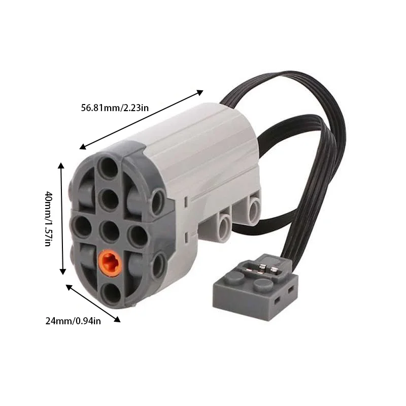 Servomotor L + Control remoto  - Power Tools Lego reseña y precio