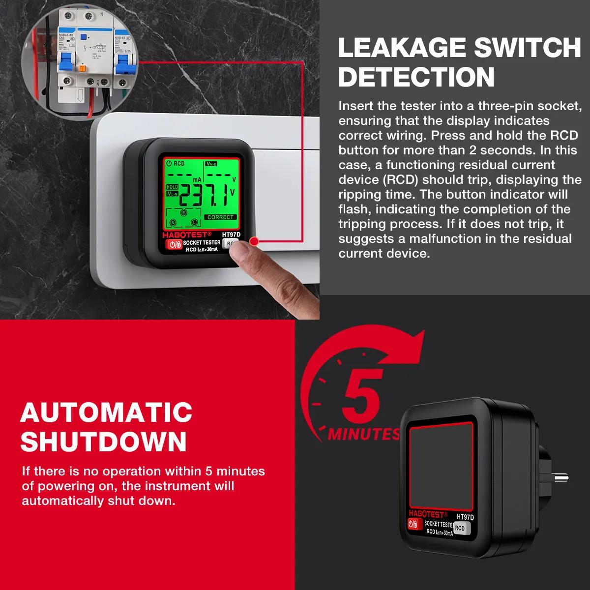 HABOTEST HT97 probador de ench - Power Tools Uk Review reseña y precio