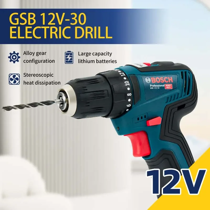 Taladro Eléctrico Profesional  - Power Tools Cordless reseña y precio