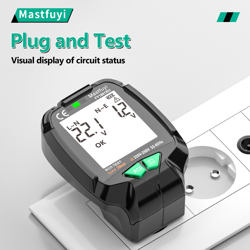 MASTFUYI-probador de enchufe F - Power Tools Uk Review reseña y precio