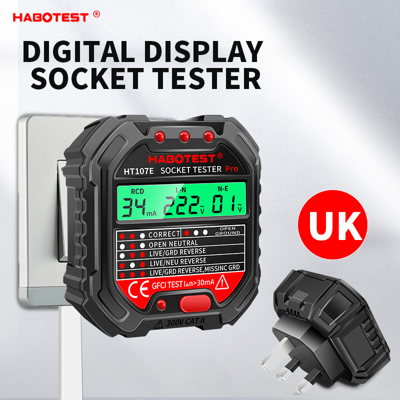 HABOTEST HT107 Pro Probador Di - Power Tools Uk Review reseña y precio