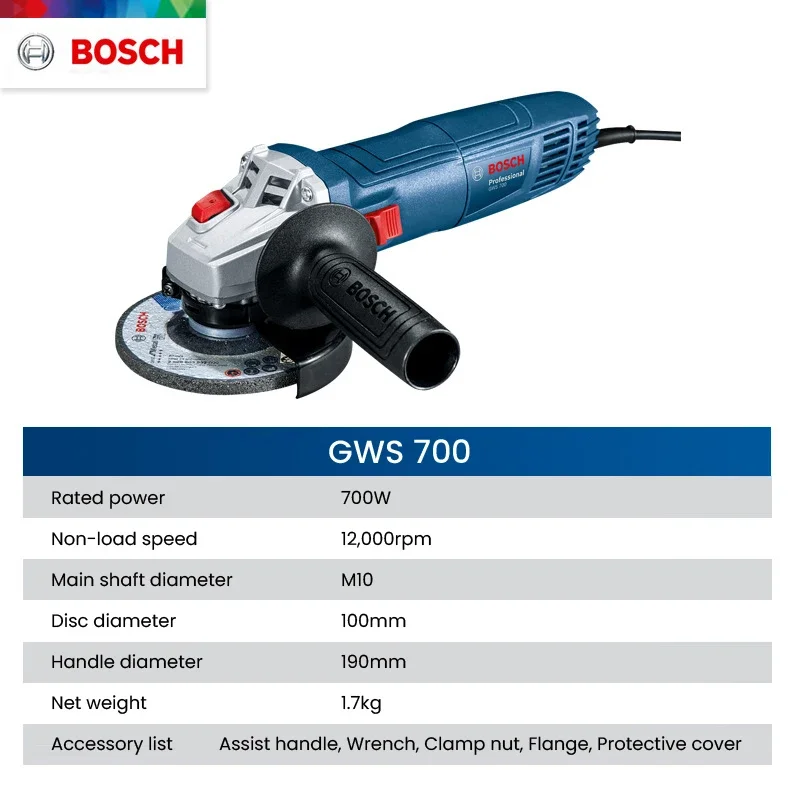 Amoladora Angular Eléctrica Bo - Power Tools Grinder reseña y precio