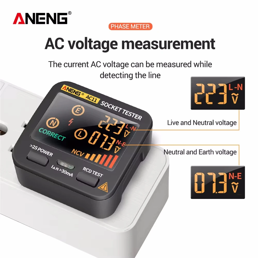 ANENG-probador de enchufe inte - Power Tools Uk Review reseña y precio