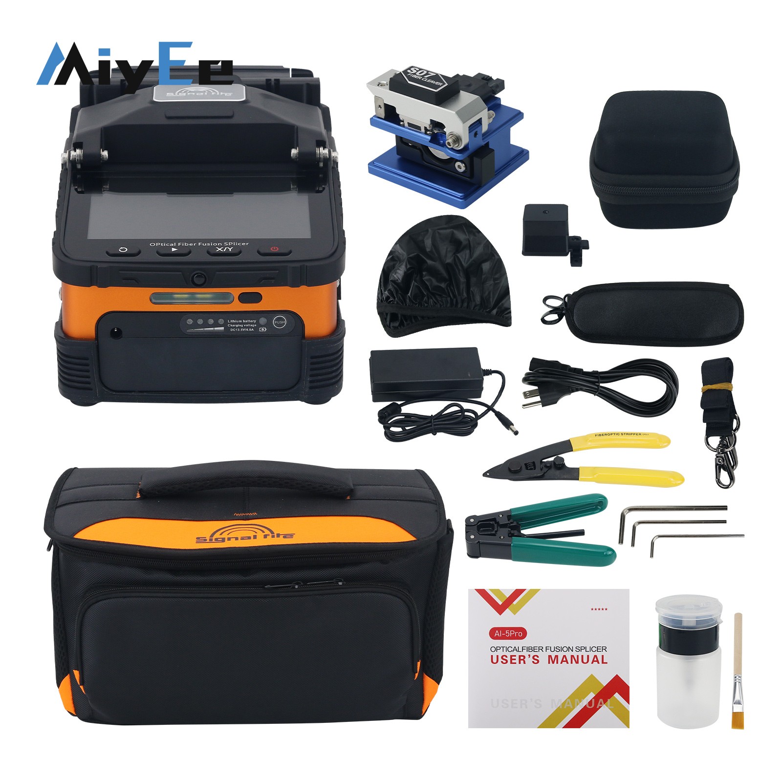 Empalmadora de Fibra Óptica AI - Power Tools Ai reseña y precio