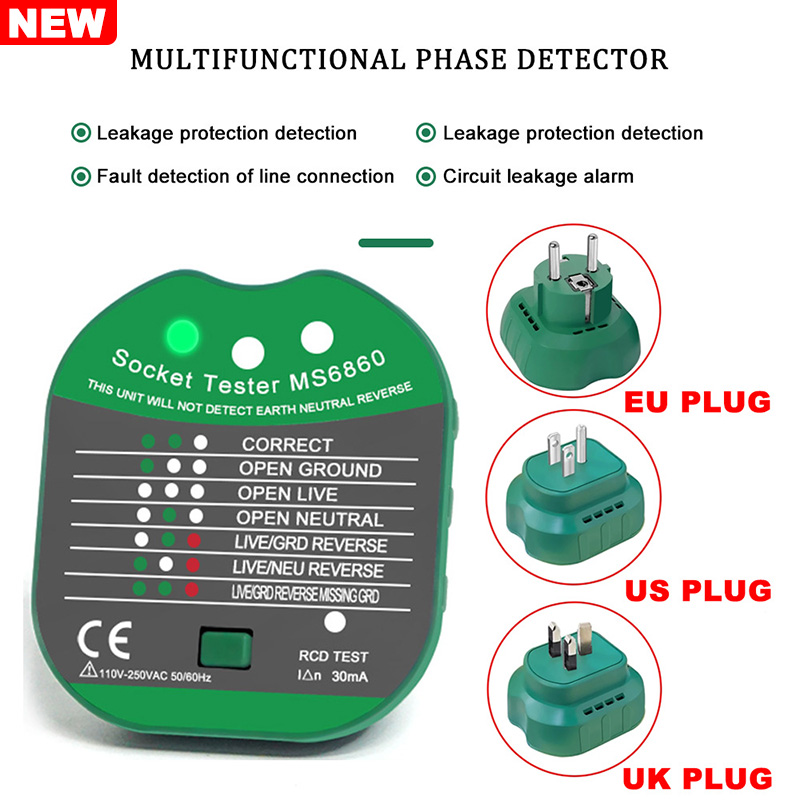 Probador de enchufe de prueba  - Power Tools Uk Review reseña y precio
