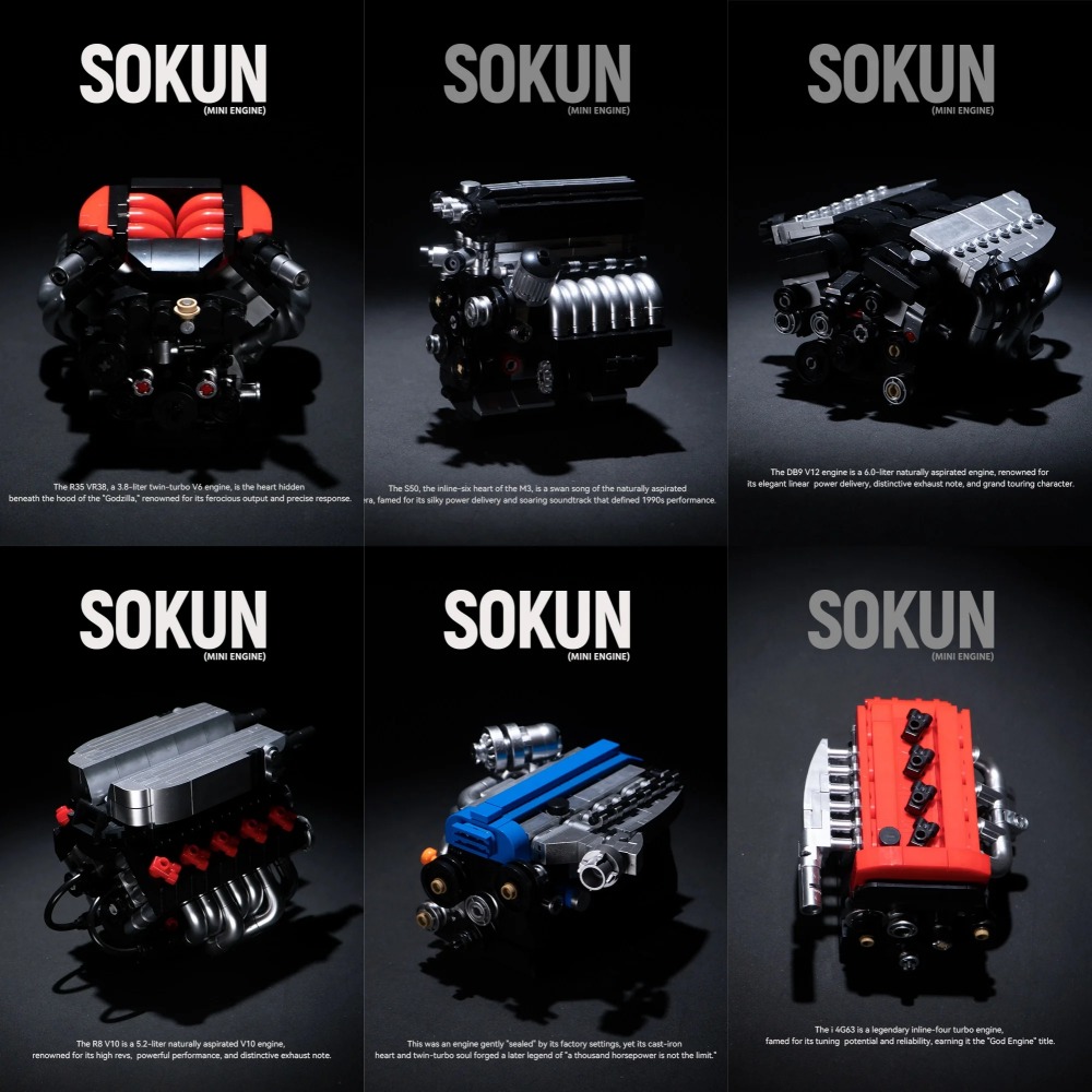 PB8869 SOKUN Bloques de Constr - Power Tools Lego reseña y precio