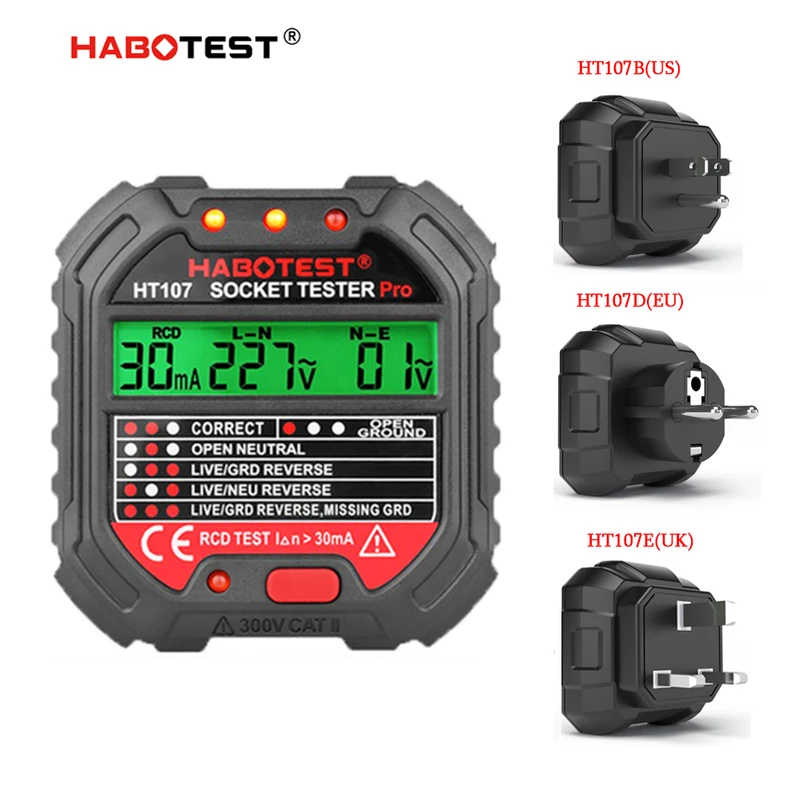 Probador de Enchufes Digital H - Power Tools Uk Review reseña y precio