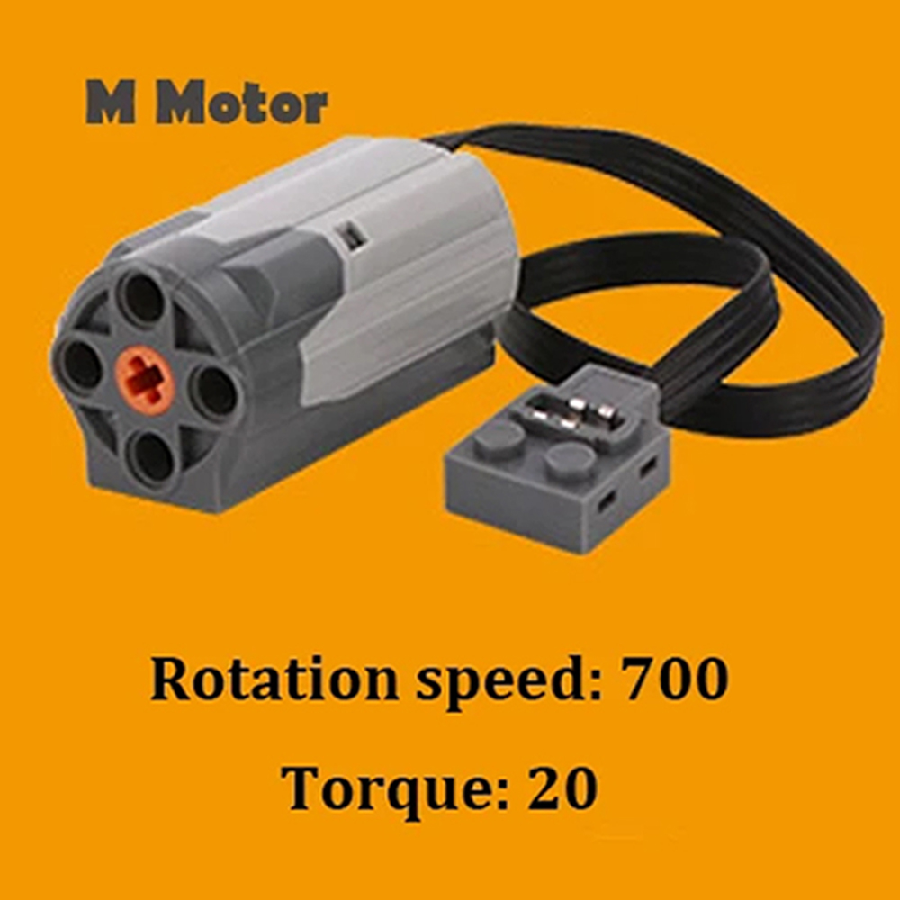 Motor 8883 M de Alta Tecnologí - Power Tools Lego reseña y precio