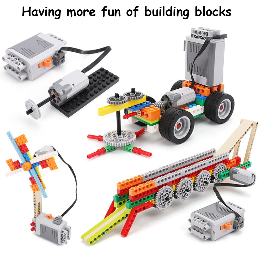 Motor 8883 M de Alta Tecnologí - Power Tools Lego reseña y precio